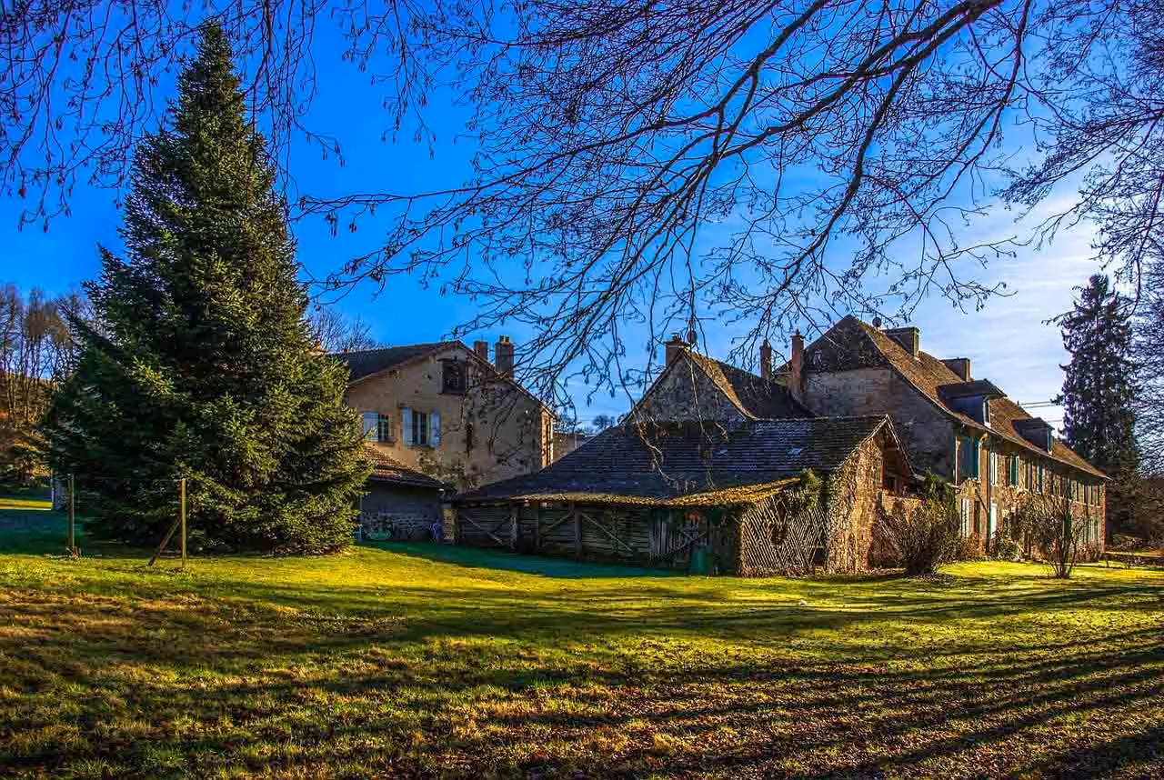 Manoir et paysage normand de la Côte Fleurie